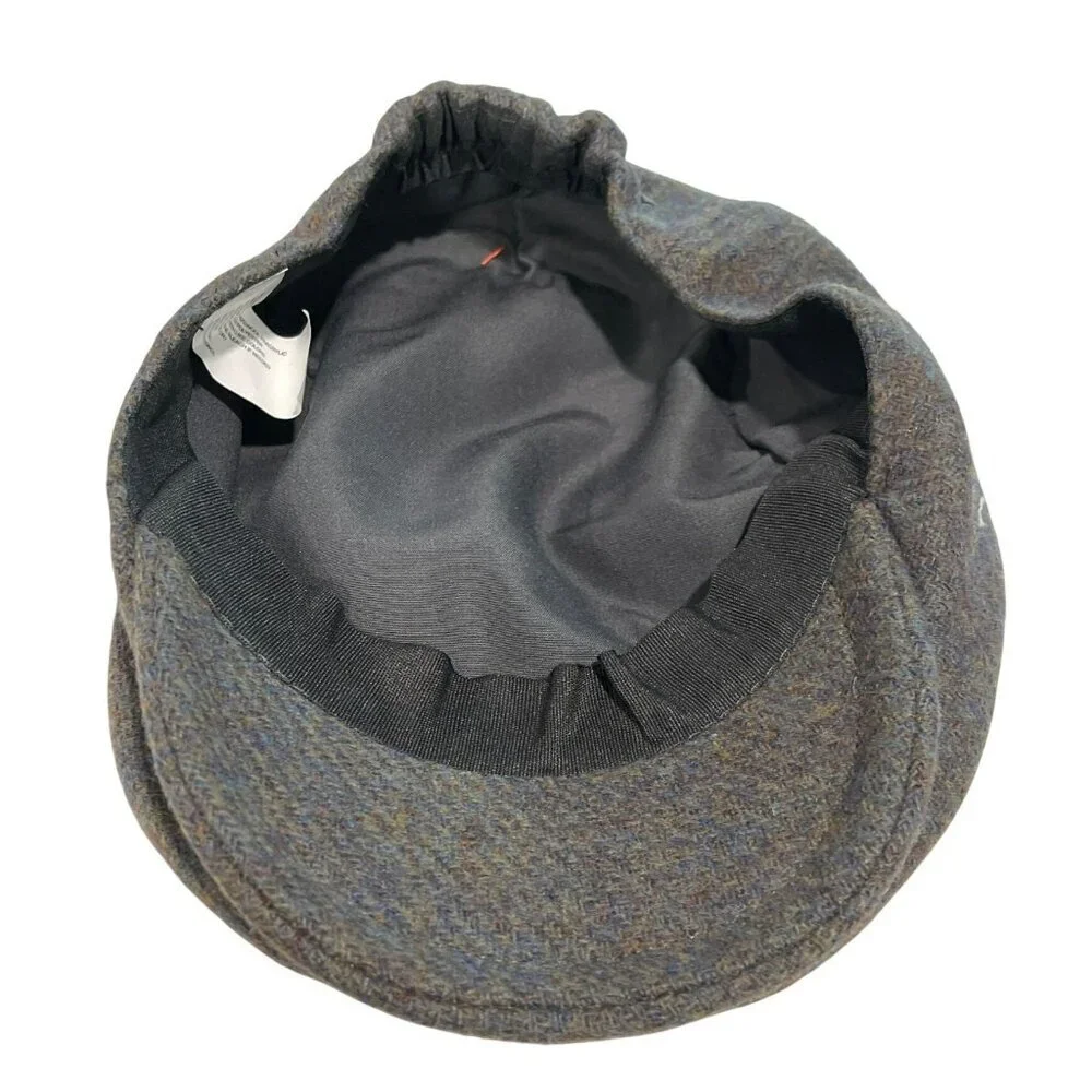 Cat and Jack Size 2T - 5T Newsboy Gray Blue Page Boy Winter Hat NWT